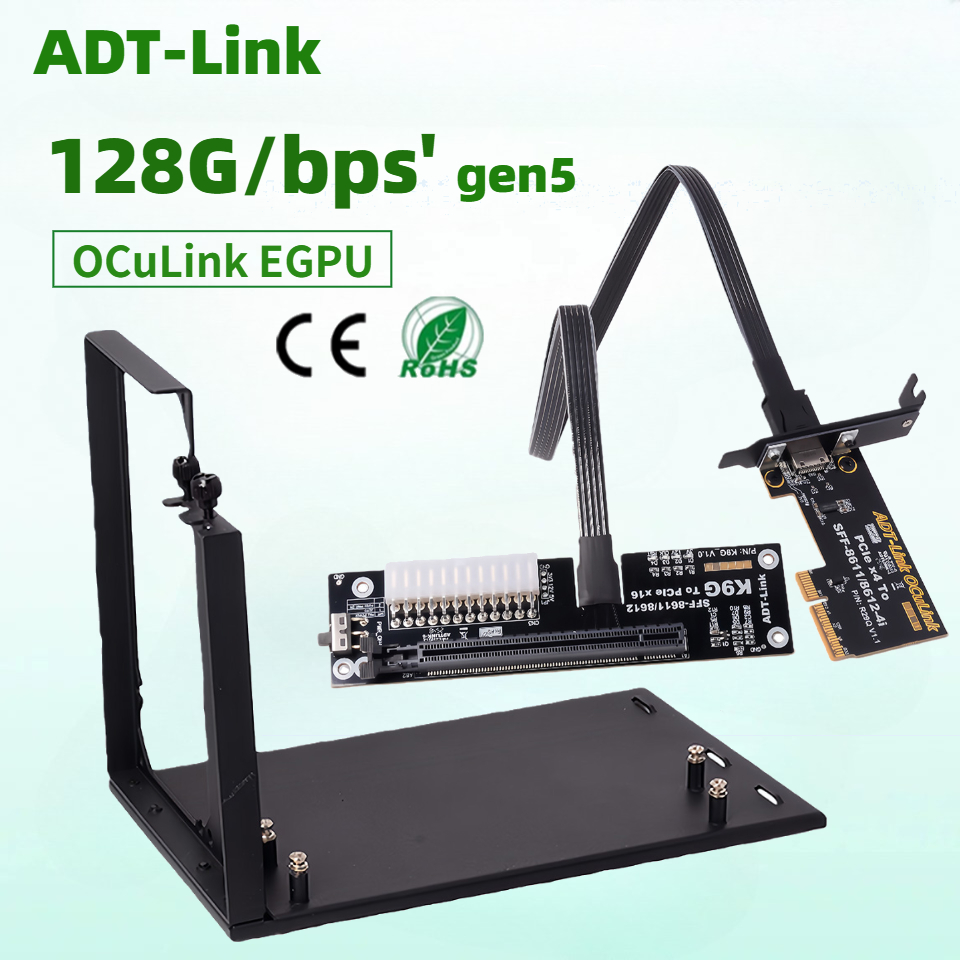 Oculink Egpu Mini Pc - อะแดปเตอร์เชื่อมต่อ PCIE 5.0 x4 กับ OCuLink