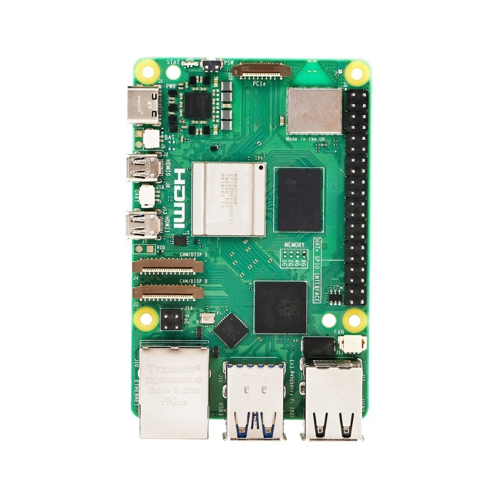 Raspberry Pi 5 8Gb Board - สำหรับบอร์ดพัฒนา Raspberry Pi 5 5B 4B